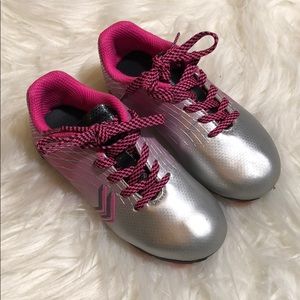 DSG Toddler size 9 Pink Sports Soccer Cleats